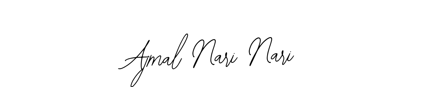 Make a beautiful signature design for name Ajmal Nari Nari. With this signature (Bearetta-2O07w) style, you can create a handwritten signature for free. Ajmal Nari Nari signature style 12 images and pictures png