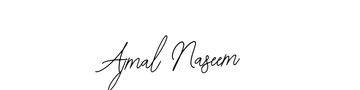 Design your own signature with our free online signature maker. With this signature software, you can create a handwritten (Bearetta-2O07w) signature for name Ajmal Naseem. Ajmal Naseem signature style 12 images and pictures png