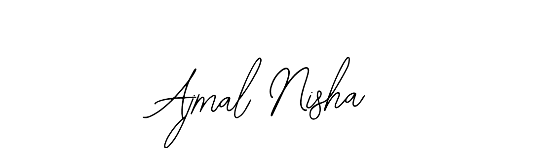 Best and Professional Signature Style for Ajmal Nisha. Bearetta-2O07w Best Signature Style Collection. Ajmal Nisha signature style 12 images and pictures png