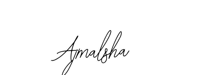 How to make Ajmalsha signature? Bearetta-2O07w is a professional autograph style. Create handwritten signature for Ajmalsha name. Ajmalsha signature style 12 images and pictures png