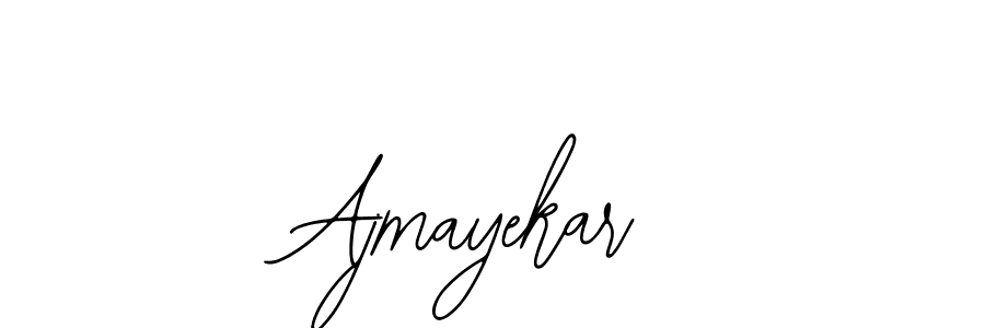 if you are searching for the best signature style for your name Ajmayekar. so please give up your signature search. here we have designed multiple signature styles  using Bearetta-2O07w. Ajmayekar signature style 12 images and pictures png