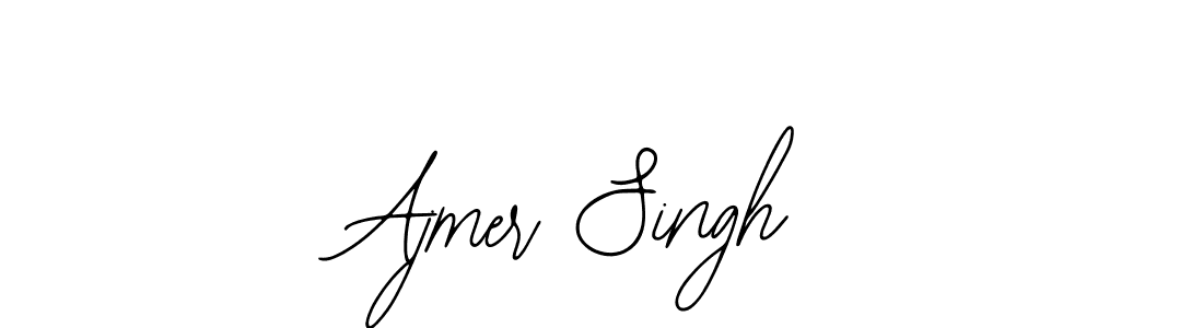 Design your own signature with our free online signature maker. With this signature software, you can create a handwritten (Bearetta-2O07w) signature for name Ajmer Singh. Ajmer Singh signature style 12 images and pictures png