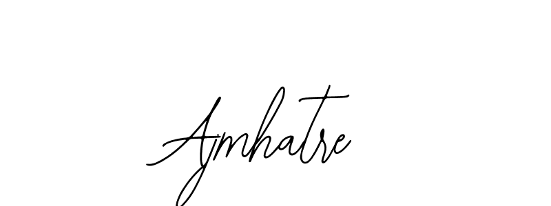 Create a beautiful signature design for name Ajmhatre. With this signature (Bearetta-2O07w) fonts, you can make a handwritten signature for free. Ajmhatre signature style 12 images and pictures png