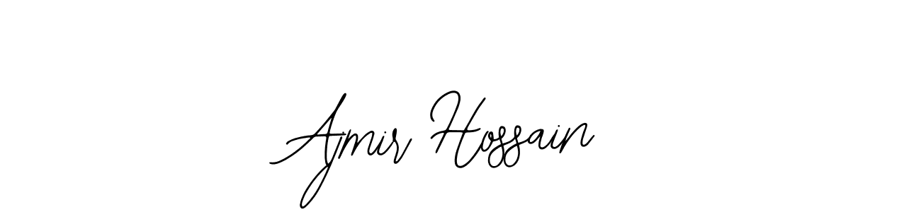 Make a beautiful signature design for name Ajmir Hossain. Use this online signature maker to create a handwritten signature for free. Ajmir Hossain signature style 12 images and pictures png