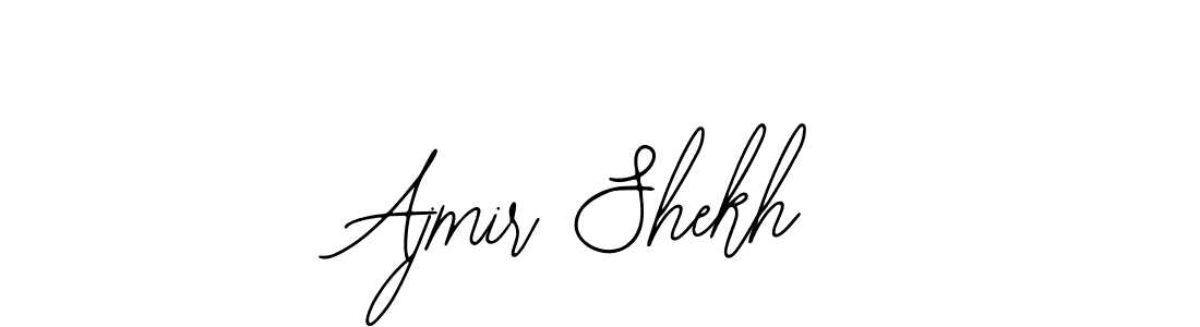 Also we have Ajmir Shekh name is the best signature style. Create professional handwritten signature collection using Bearetta-2O07w autograph style. Ajmir Shekh signature style 12 images and pictures png