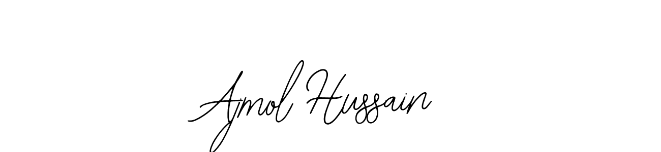 How to make Ajmol Hussain signature? Bearetta-2O07w is a professional autograph style. Create handwritten signature for Ajmol Hussain name. Ajmol Hussain signature style 12 images and pictures png