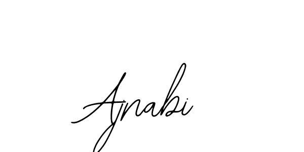 Here are the top 10 professional signature styles for the name Ajnabi. These are the best autograph styles you can use for your name. Ajnabi signature style 12 images and pictures png