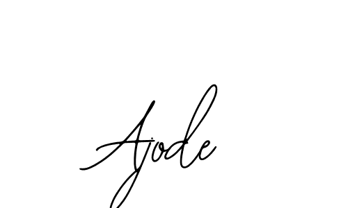 Ajode stylish signature style. Best Handwritten Sign (Bearetta-2O07w) for my name. Handwritten Signature Collection Ideas for my name Ajode. Ajode signature style 12 images and pictures png