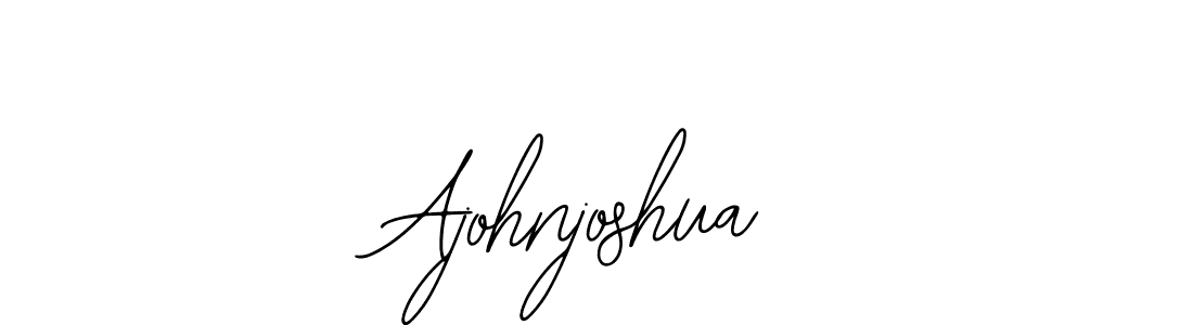 Bearetta-2O07w is a professional signature style that is perfect for those who want to add a touch of class to their signature. It is also a great choice for those who want to make their signature more unique. Get Ajohnjoshua name to fancy signature for free. Ajohnjoshua signature style 12 images and pictures png
