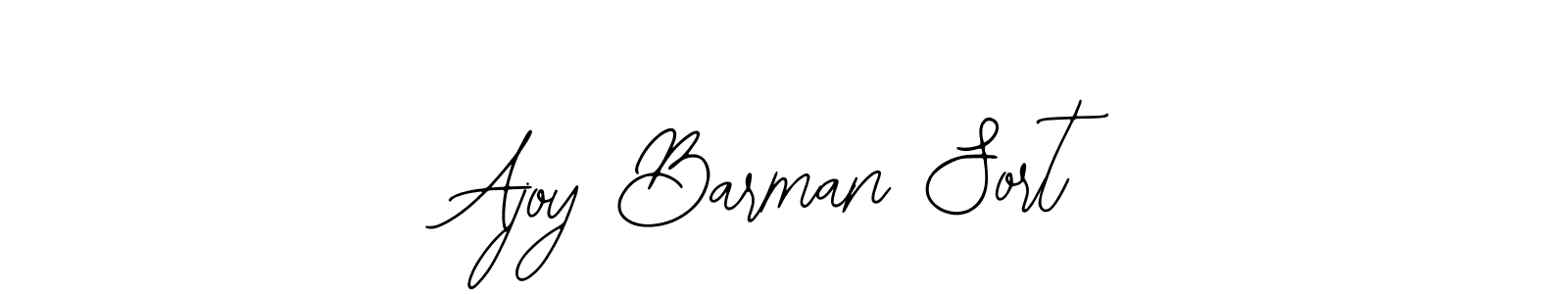 Create a beautiful signature design for name Ajoy Barman Sort. With this signature (Bearetta-2O07w) fonts, you can make a handwritten signature for free. Ajoy Barman Sort signature style 12 images and pictures png