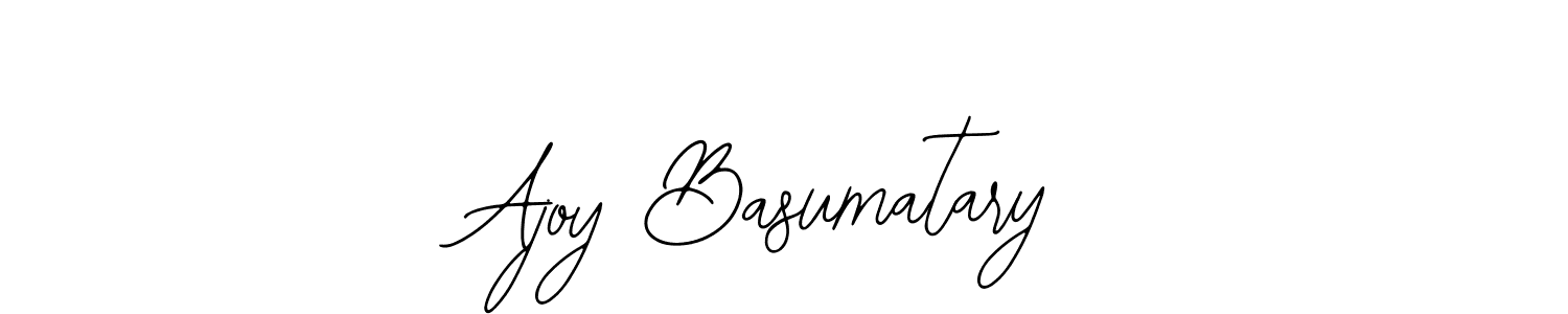 How to make Ajoy Basumatary signature? Bearetta-2O07w is a professional autograph style. Create handwritten signature for Ajoy Basumatary name. Ajoy Basumatary signature style 12 images and pictures png