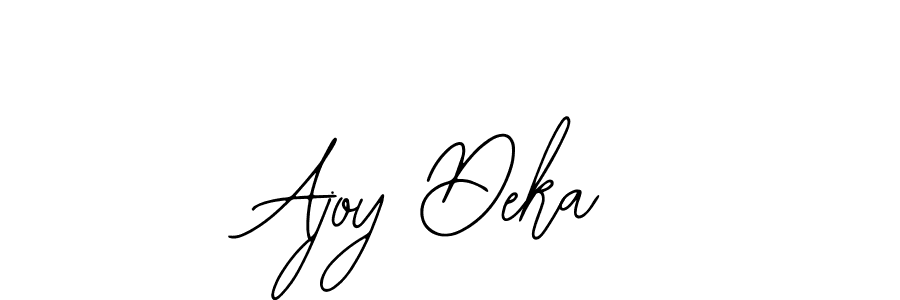You can use this online signature creator to create a handwritten signature for the name Ajoy Deka. This is the best online autograph maker. Ajoy Deka signature style 12 images and pictures png