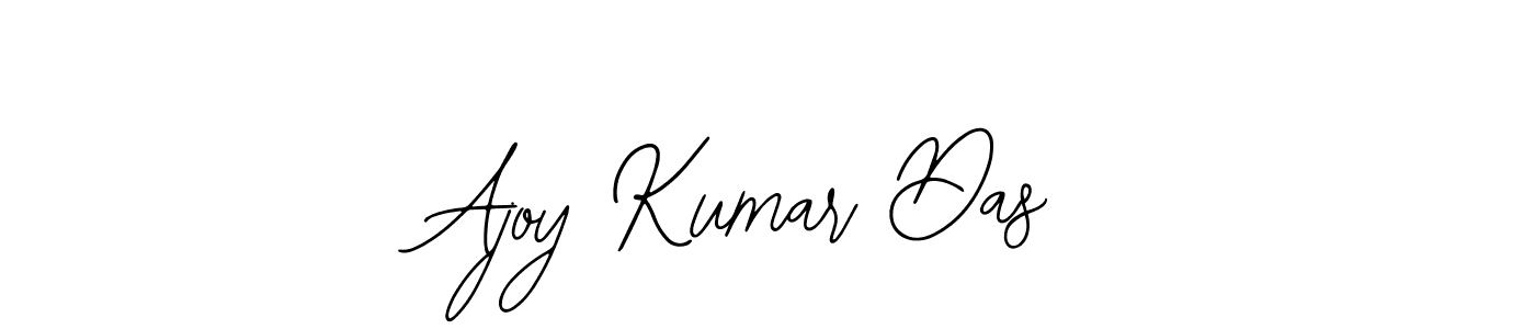 Use a signature maker to create a handwritten signature online. With this signature software, you can design (Bearetta-2O07w) your own signature for name Ajoy Kumar Das. Ajoy Kumar Das signature style 12 images and pictures png