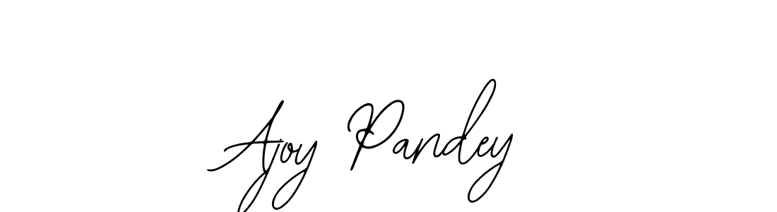 if you are searching for the best signature style for your name Ajoy Pandey. so please give up your signature search. here we have designed multiple signature styles  using Bearetta-2O07w. Ajoy Pandey signature style 12 images and pictures png