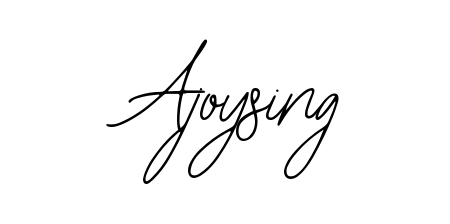 Make a beautiful signature design for name Ajoysing. With this signature (Bearetta-2O07w) style, you can create a handwritten signature for free. Ajoysing signature style 12 images and pictures png