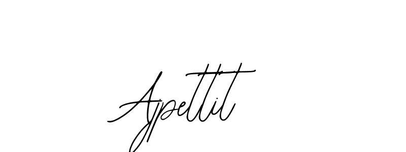 How to make Ajpettit signature? Bearetta-2O07w is a professional autograph style. Create handwritten signature for Ajpettit name. Ajpettit signature style 12 images and pictures png