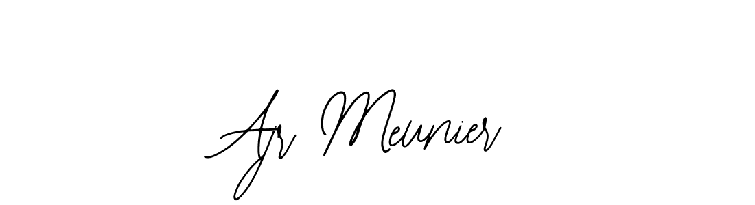 Make a beautiful signature design for name Ajr Meunier. Use this online signature maker to create a handwritten signature for free. Ajr Meunier signature style 12 images and pictures png