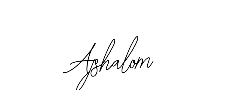 Use a signature maker to create a handwritten signature online. With this signature software, you can design (Bearetta-2O07w) your own signature for name Ajshalom. Ajshalom signature style 12 images and pictures png