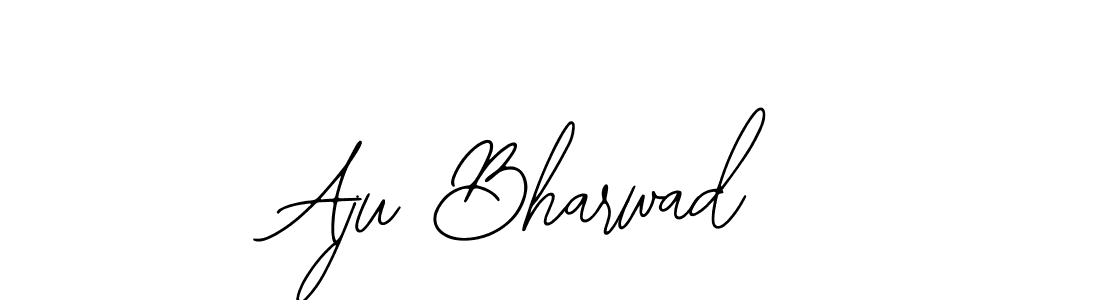 Also You can easily find your signature by using the search form. We will create Aju Bharwad name handwritten signature images for you free of cost using Bearetta-2O07w sign style. Aju Bharwad signature style 12 images and pictures png