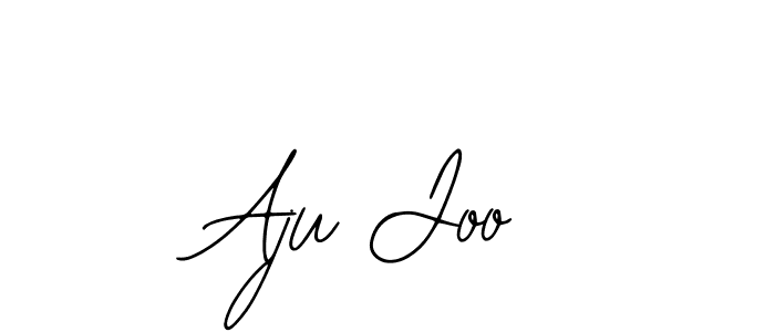 Design your own signature with our free online signature maker. With this signature software, you can create a handwritten (Bearetta-2O07w) signature for name Aju Joo. Aju Joo signature style 12 images and pictures png