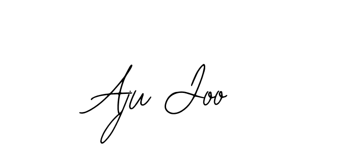 Design your own signature with our free online signature maker. With this signature software, you can create a handwritten (Bearetta-2O07w) signature for name Aju Joo. Aju Joo signature style 12 images and pictures png