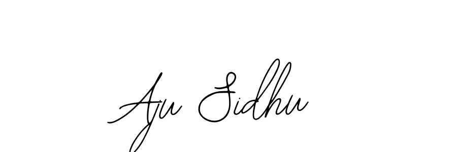 Similarly Bearetta-2O07w is the best handwritten signature design. Signature creator online .You can use it as an online autograph creator for name Aju Sidhu. Aju Sidhu signature style 12 images and pictures png