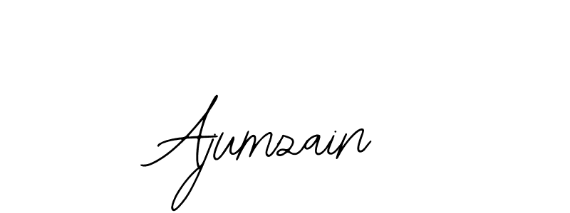 Make a beautiful signature design for name Ajumzain. With this signature (Bearetta-2O07w) style, you can create a handwritten signature for free. Ajumzain signature style 12 images and pictures png