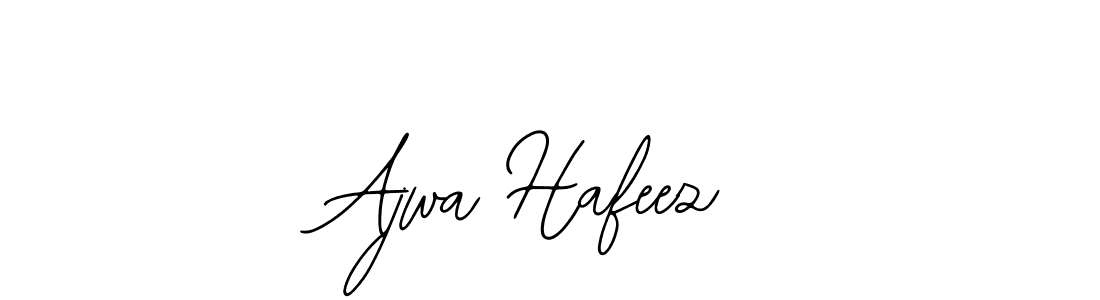 Make a beautiful signature design for name Ajwa Hafeez. With this signature (Bearetta-2O07w) style, you can create a handwritten signature for free. Ajwa Hafeez signature style 12 images and pictures png