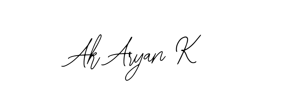 This is the best signature style for the Ak Aryan K name. Also you like these signature font (Bearetta-2O07w). Mix name signature. Ak Aryan K signature style 12 images and pictures png