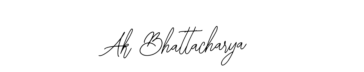 Make a beautiful signature design for name Ak Bhattacharya. With this signature (Bearetta-2O07w) style, you can create a handwritten signature for free. Ak Bhattacharya signature style 12 images and pictures png