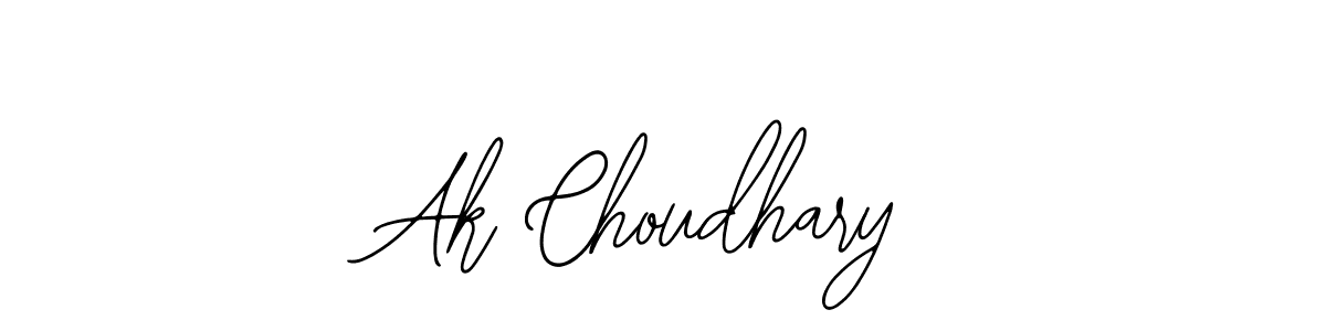 It looks lik you need a new signature style for name Ak Choudhary. Design unique handwritten (Bearetta-2O07w) signature with our free signature maker in just a few clicks. Ak Choudhary signature style 12 images and pictures png