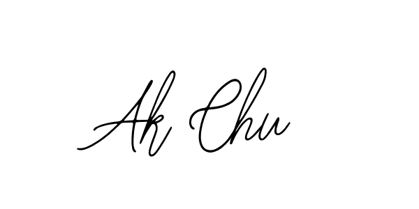 The best way (Bearetta-2O07w) to make a short signature is to pick only two or three words in your name. The name Ak Chu include a total of six letters. For converting this name. Ak Chu signature style 12 images and pictures png