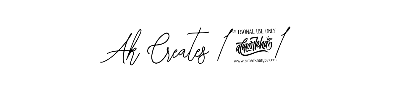 The best way (Bearetta-2O07w) to make a short signature is to pick only two or three words in your name. The name Ak Creates 121 include a total of six letters. For converting this name. Ak Creates 121 signature style 12 images and pictures png