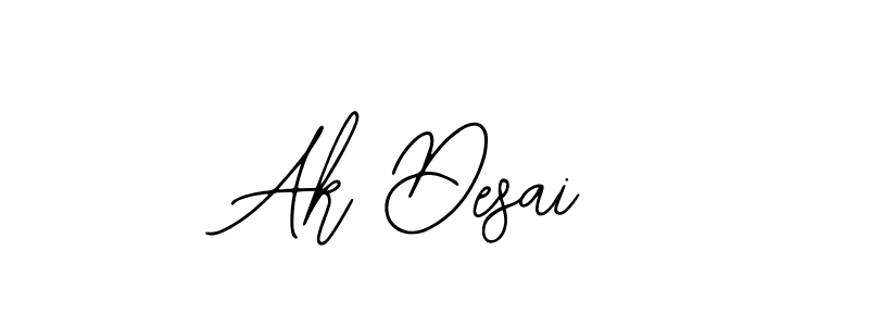 Make a short Ak Desai signature style. Manage your documents anywhere anytime using Bearetta-2O07w. Create and add eSignatures, submit forms, share and send files easily. Ak Desai signature style 12 images and pictures png