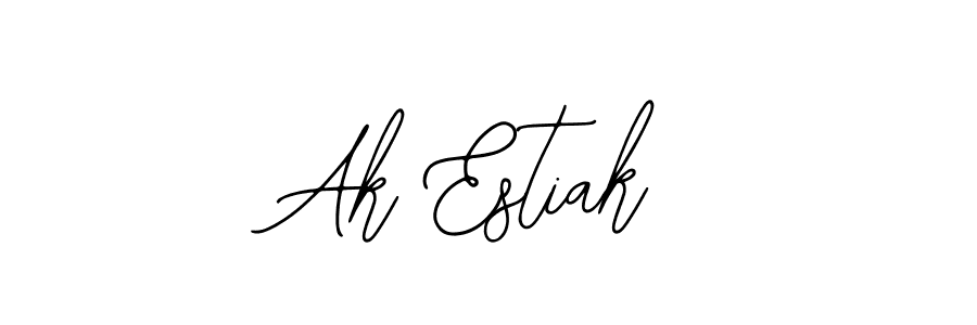 Best and Professional Signature Style for Ak Estiak. Bearetta-2O07w Best Signature Style Collection. Ak Estiak signature style 12 images and pictures png