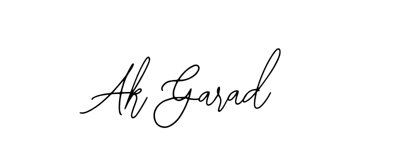 Make a beautiful signature design for name Ak Garad. With this signature (Bearetta-2O07w) style, you can create a handwritten signature for free. Ak Garad signature style 12 images and pictures png