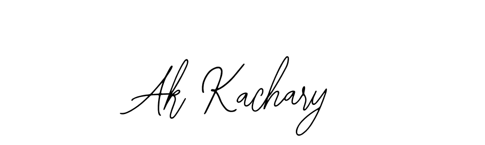 How to make Ak Kachary signature? Bearetta-2O07w is a professional autograph style. Create handwritten signature for Ak Kachary name. Ak Kachary signature style 12 images and pictures png