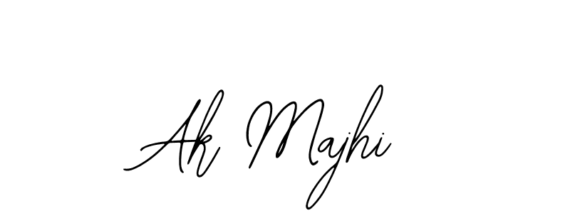 Make a beautiful signature design for name Ak Majhi. With this signature (Bearetta-2O07w) style, you can create a handwritten signature for free. Ak Majhi signature style 12 images and pictures png