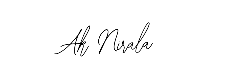 Also we have Ak Nirala name is the best signature style. Create professional handwritten signature collection using Bearetta-2O07w autograph style. Ak Nirala signature style 12 images and pictures png