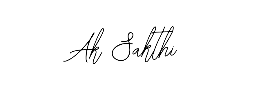 Also we have Ak Sakthi name is the best signature style. Create professional handwritten signature collection using Bearetta-2O07w autograph style. Ak Sakthi signature style 12 images and pictures png
