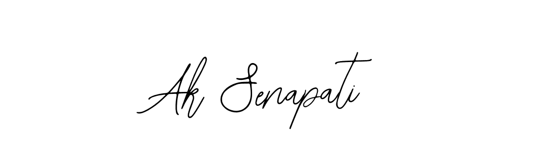 Bearetta-2O07w is a professional signature style that is perfect for those who want to add a touch of class to their signature. It is also a great choice for those who want to make their signature more unique. Get Ak Senapati name to fancy signature for free. Ak Senapati signature style 12 images and pictures png