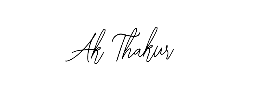 Ak Thakur stylish signature style. Best Handwritten Sign (Bearetta-2O07w) for my name. Handwritten Signature Collection Ideas for my name Ak Thakur. Ak Thakur signature style 12 images and pictures png