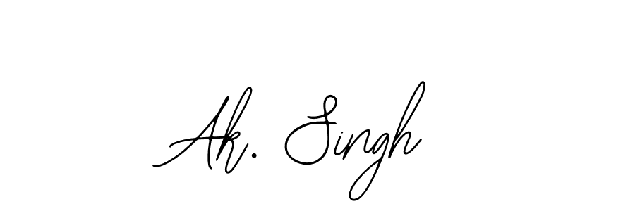 How to Draw Ak. Singh signature style? Bearetta-2O07w is a latest design signature styles for name Ak. Singh. Ak. Singh signature style 12 images and pictures png