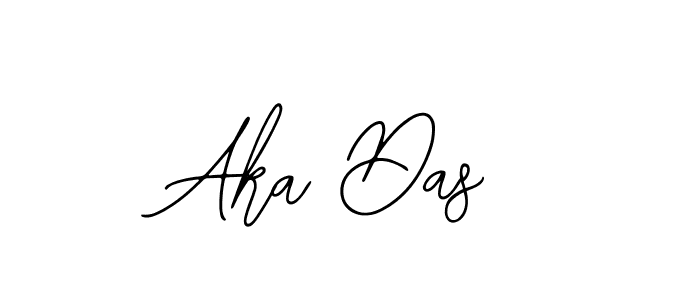 How to make Aka Das signature? Bearetta-2O07w is a professional autograph style. Create handwritten signature for Aka Das name. Aka Das signature style 12 images and pictures png