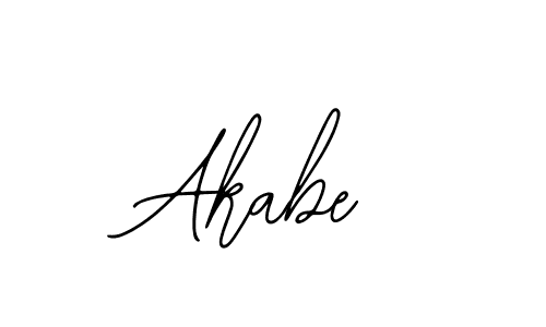 Also You can easily find your signature by using the search form. We will create Akabe name handwritten signature images for you free of cost using Bearetta-2O07w sign style. Akabe signature style 12 images and pictures png