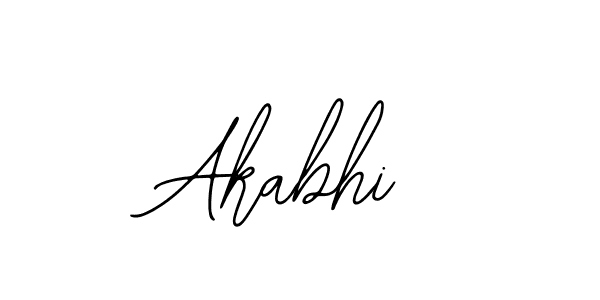 How to make Akabhi name signature. Use Bearetta-2O07w style for creating short signs online. This is the latest handwritten sign. Akabhi signature style 12 images and pictures png