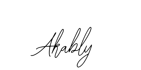 How to Draw Akably signature style? Bearetta-2O07w is a latest design signature styles for name Akably. Akably signature style 12 images and pictures png