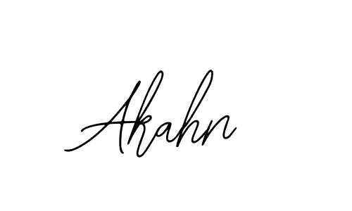Bearetta-2O07w is a professional signature style that is perfect for those who want to add a touch of class to their signature. It is also a great choice for those who want to make their signature more unique. Get Akahn name to fancy signature for free. Akahn signature style 12 images and pictures png