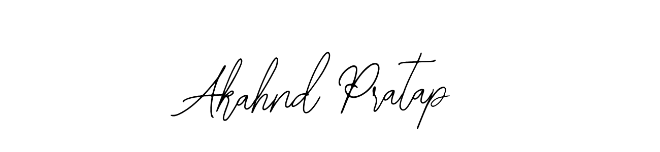 Use a signature maker to create a handwritten signature online. With this signature software, you can design (Bearetta-2O07w) your own signature for name Akahnd Pratap. Akahnd Pratap signature style 12 images and pictures png