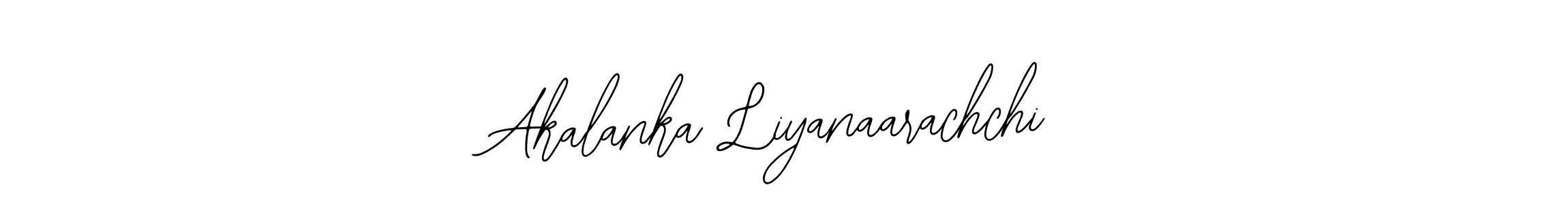 How to make Akalanka Liyanaarachchi name signature. Use Bearetta-2O07w style for creating short signs online. This is the latest handwritten sign. Akalanka Liyanaarachchi signature style 12 images and pictures png